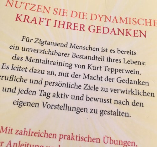 Praxisbuch Mentaltraining