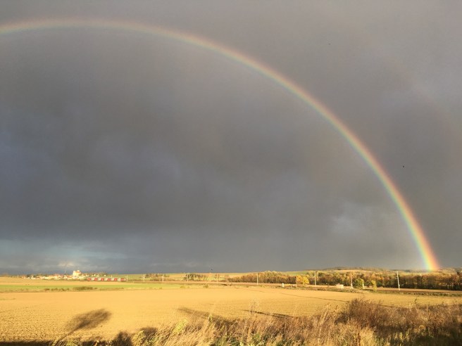 Regenbogen rechts