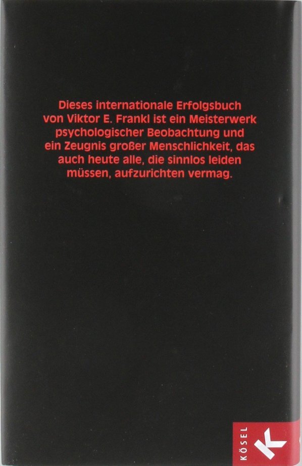 trotzdem ja zum leben sagen Rückseite