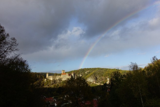 Burg Hardegg rainbow 2