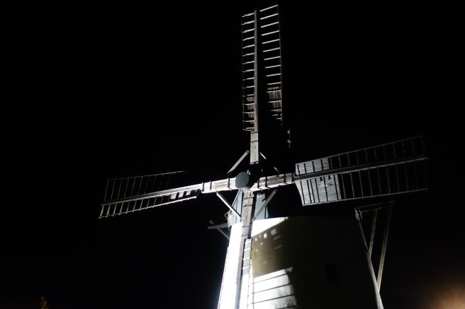 Windmühle Nacht Stativ 3